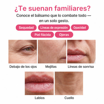 Bálsamo Multivolumen de Colágeno Rosa