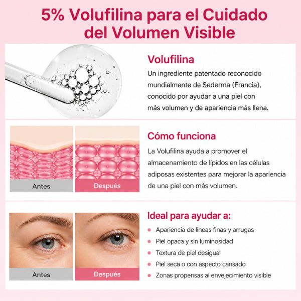 Bálsamo Multivolumen de Colágeno Rosa