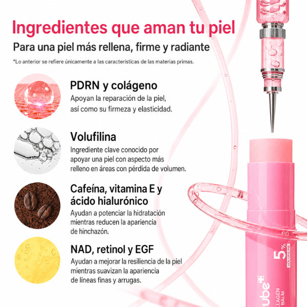 Bálsamo Multivolumen de Colágeno Rosa