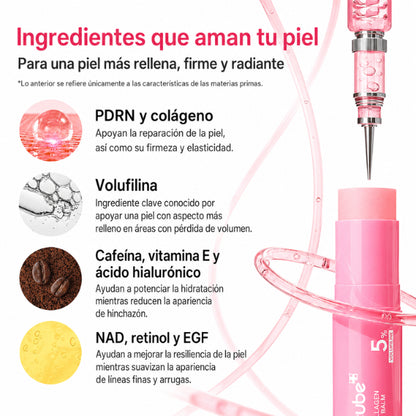 Bálsamo Multivolumen de Colágeno Rosa
