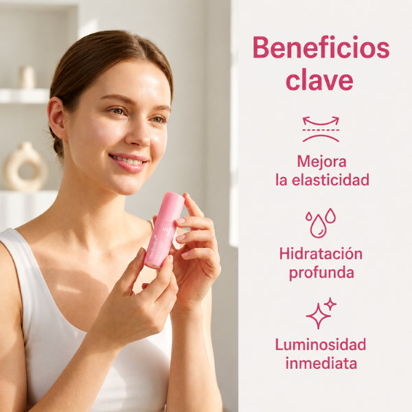 Bálsamo Multivolumen de Colágeno Rosa