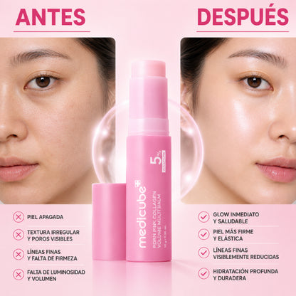 Bálsamo Multivolumen de Colágeno Rosa