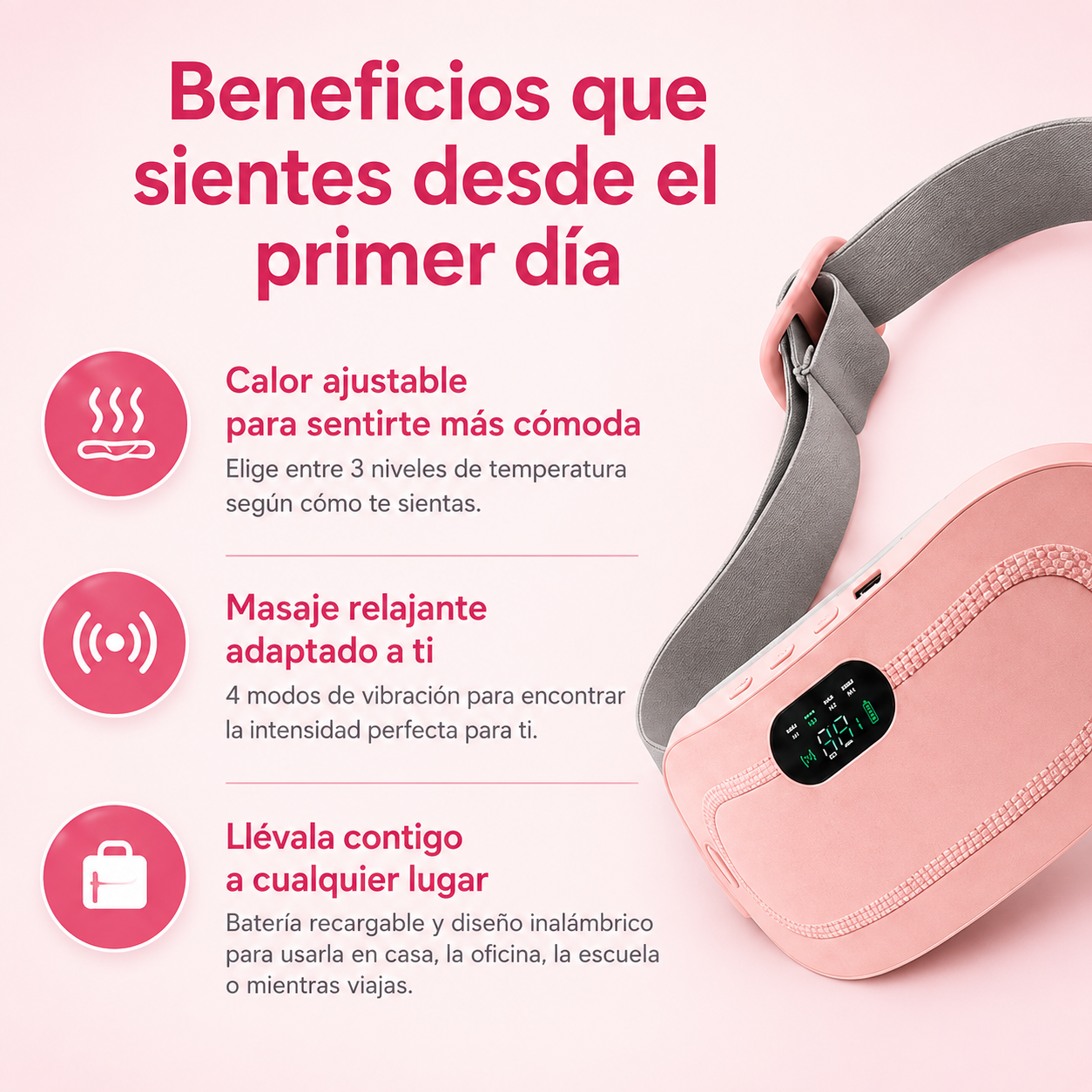 Almohadilla Térmica Anticólicos Menstruales