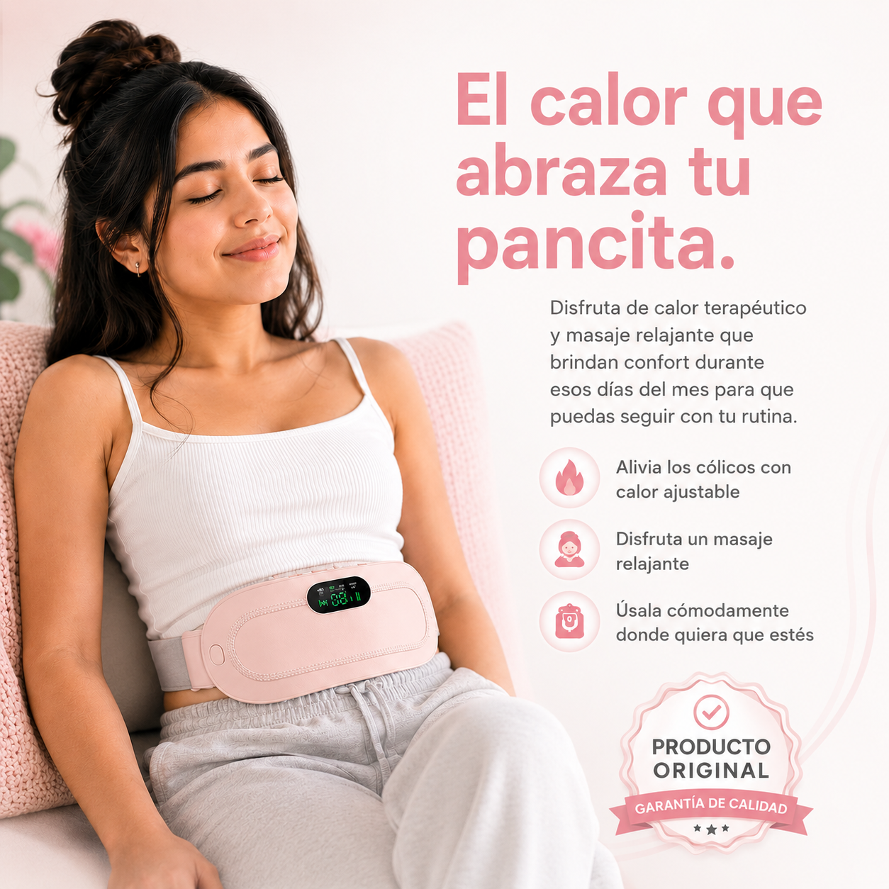 Almohadilla Térmica Anticólicos Menstruales
