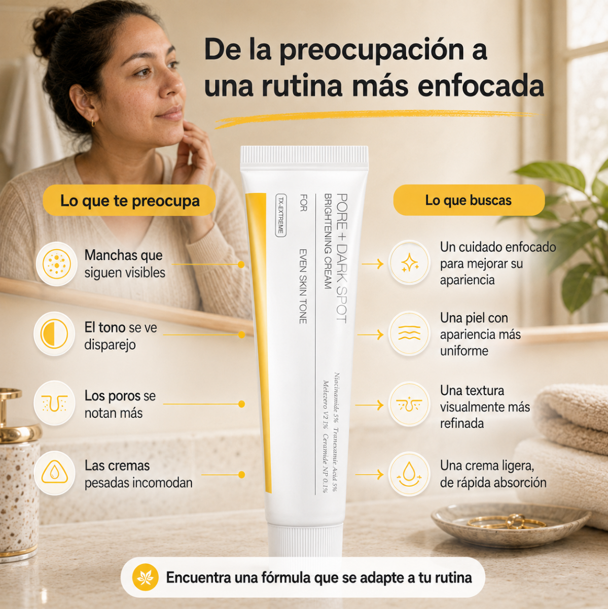 Pore+Dark Spot Brightening Cream 35 ml